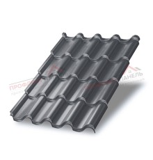 Металлочерепица Монтерроса-M-0.5 PURMAN RAL7024