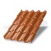 Металлочерепица Монтерроса-XL-0.5 AGNETA-20 Copper/Copper
