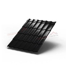 Металлочерепица Ламонтерра-0.5 PURMAN RAL9005