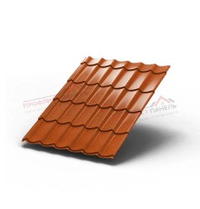 Металлочерепица Ламонтерра-0.5 AGNETA Copper/Copper