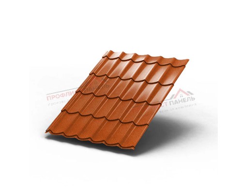 Металлочерепица Ламонтерра-0.5 AGNETA Copper/Copper