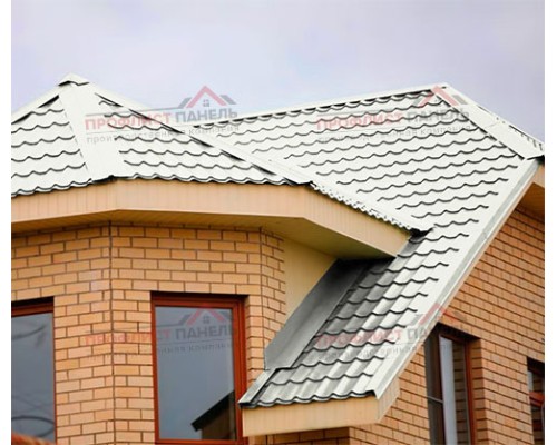Металлочерепица Ламонтерра X-0.5 Пластизол RAL9010