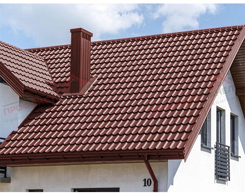 Металлочерепица Супермонтеррей-0.5 PURETAN RR29