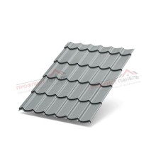 Металлочерепица Ламонтерра X-0.4 Полиэстер RAL7004