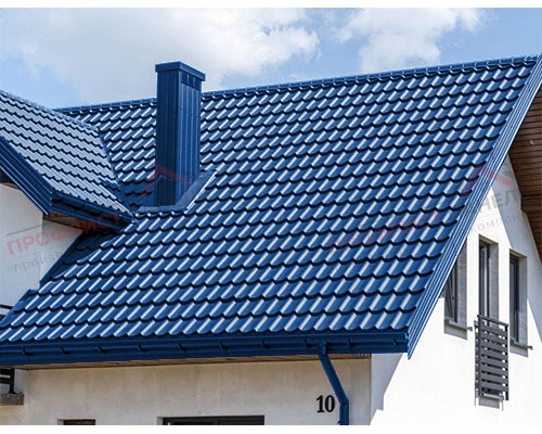 Металлочерепица Супермонтеррей-0.5 PURMAN RAL5005