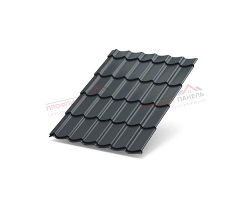 Металлочерепица Ламонтерра X-0.5 PURMAN RAL7024