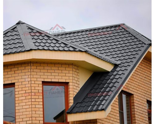 Металлочерепица Ламонтерра X-0.5 PURMAN RAL7024