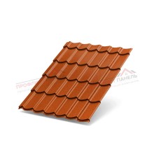 Металлочерепица Ламонтерра X-0.5 AGNETA Copper/Copper
