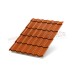 Металлочерепица Ламонтерра X-0.5 AGNETA Copper/Copper