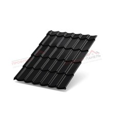 Металлочерепица Ламонтерра X-0.5 PURMAN RAL9005