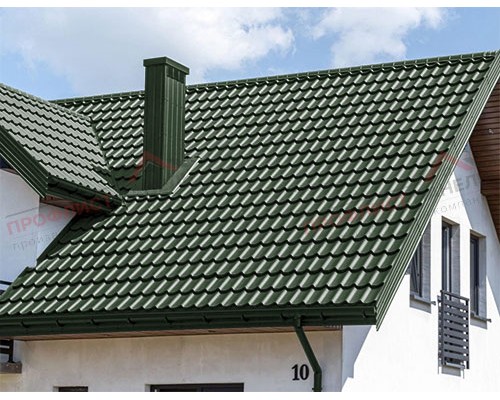 Металлочерепица Супермонтеррей-0.5 PURETAN RR11