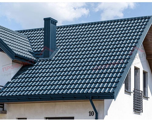 Металлочерепица Супермонтеррей-0.5 PURETAN RR35
