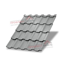 Металлочерепица Трамонтана-XL Norman-0.5 RAL9006