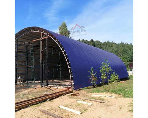 Профнастил МП10ПГ-0.5, Ширина-1100, Полиэстер RAL5002