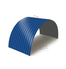 Профнастил МП10ПГ-0.7, Ширина-1100, Полиэстер RAL5005
