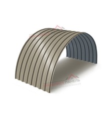 Профнастил МП20ПГ-0.5, Ширина-1100, Полиэстер RAL1035