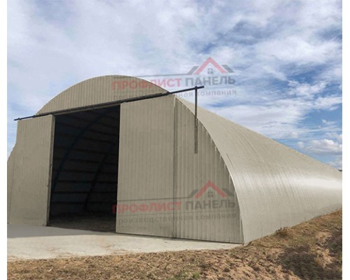 Профнастил МП20ПГ-0.7, Ширина-1100, Полиэстер RAL1035