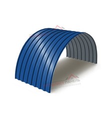 Профнастил МП20ПГ-0.5, Ширина-1100, Полиэстер RAL5005