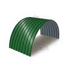 Профнастил МП20ПГ-0.5, Ширина-1100, Полиэстер RAL6002