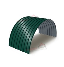 Профнастил МП20ПГ-0.5, Ширина-1100, Полиэстер RAL6005