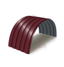 Профнастил МП35ПГ-0.5, Ширина-1035, Полиэстер RAL3005