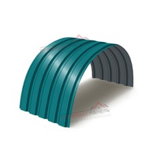 Профнастил МП35ПГ-0.45, Ширина-1035, Полиэстер RAL5021