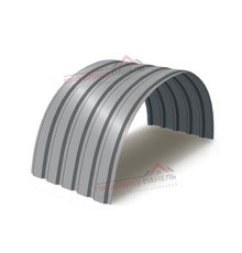Профнастил МП35ПГ-0.45, Ширина-1035, Полиэстер RAL7004