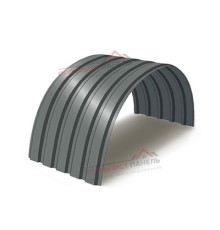 Профнастил МП35ПГ-0.45, Ширина-1035, Полиэстер RAL7005