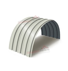 Профнастил МП35ПГ-0.45, Ширина-1035, Полиэстер RAL9002