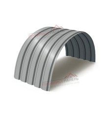 Профнастил МП35ПГ-0.45, Ширина-1035, Полиэстер RAL9006