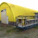 Профнастил H112ПГ-0.8, для бескаркасных ангаров, Полиэстер RAL 1018