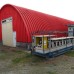 Профнастил H112ПГ-0.7, для бескаркасных ангаров, Полиэстер RAL 3020
