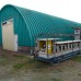 Профнастил H112ПГ-0.95, для бескаркасных ангаров, Полиэстер RAL 5021