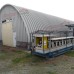 Профнастил H112ПГ-0.65, для бескаркасных ангаров, Полиэстер RAL 7004.