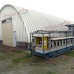 Профнастил H112ПГ-0.65, для бескаркасных ангаров, Полиэстер RAL 9003.
