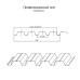 Профнастил Н60ПГ-0.7, Ширина-845, Полиэстер RAL3009