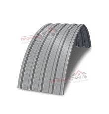 Профнастил Н60ПГ-0.6, Ширина-845, Полиэстер RAL7004