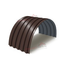 Профнастил окрашенный НС35ПГ-1000-0.55 цена за пог.м