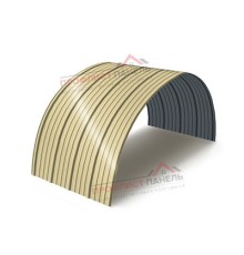 Профнастил НС18ПГ-1120-0.4 Полиэстер RAL 1014