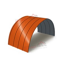 Профнастил НС18ПГ-1120-0.4 Полиэстер RAL 2004