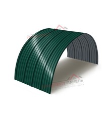 Профнастил НС18ПГ-1120-0.4 Полиэстер RAL 6005