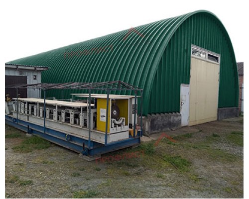 Профнастил НС18ПГ-1120-0.4 Полиэстер RAL 6005