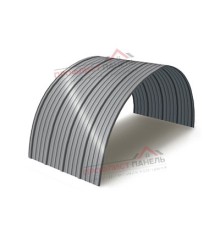 Профнастил НС18ПГ-1120-0.55 Полиэстер RAL 7004