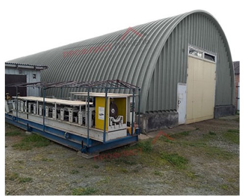 Профнастил НС18ПГ-1120-0.5 Полиэстер RAL 7005