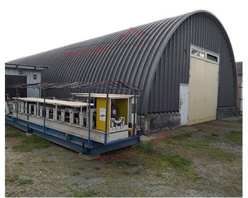 Профнастил НС18ПГ-1120-0.55 Полиэстер RAL 7024