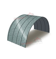 Профнастил НС18ПГ-1120-0.4 Оцинкованный