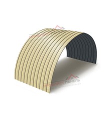 Профнастил С10ПГ-1160-0.7 Полиэстер RAL1014