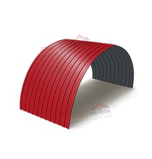 Профнастил С10ПГ-1160-0.45 Полиэстер RAL3020