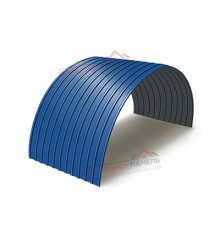 Профнастил С10ПГ-1160-0.4 Полиэстер RAL5005