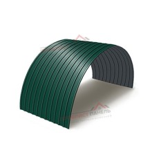 Профнастил С10ПГ-1160-0.7 Полиэстер RAL6005